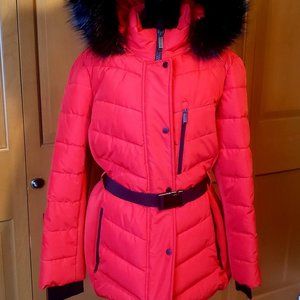 NWT XL Red Puffer Coat